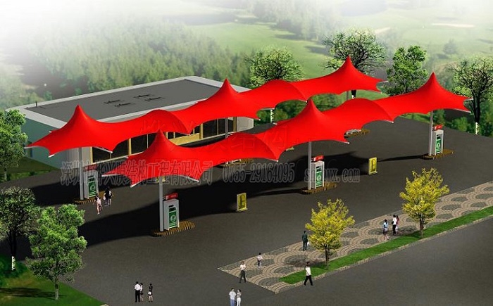 紅色膜結(jié)構(gòu)加油站-深圳市燁興膜結(jié)構(gòu)工程有限公司 紅色膜結(jié)構(gòu)加油站.jpg